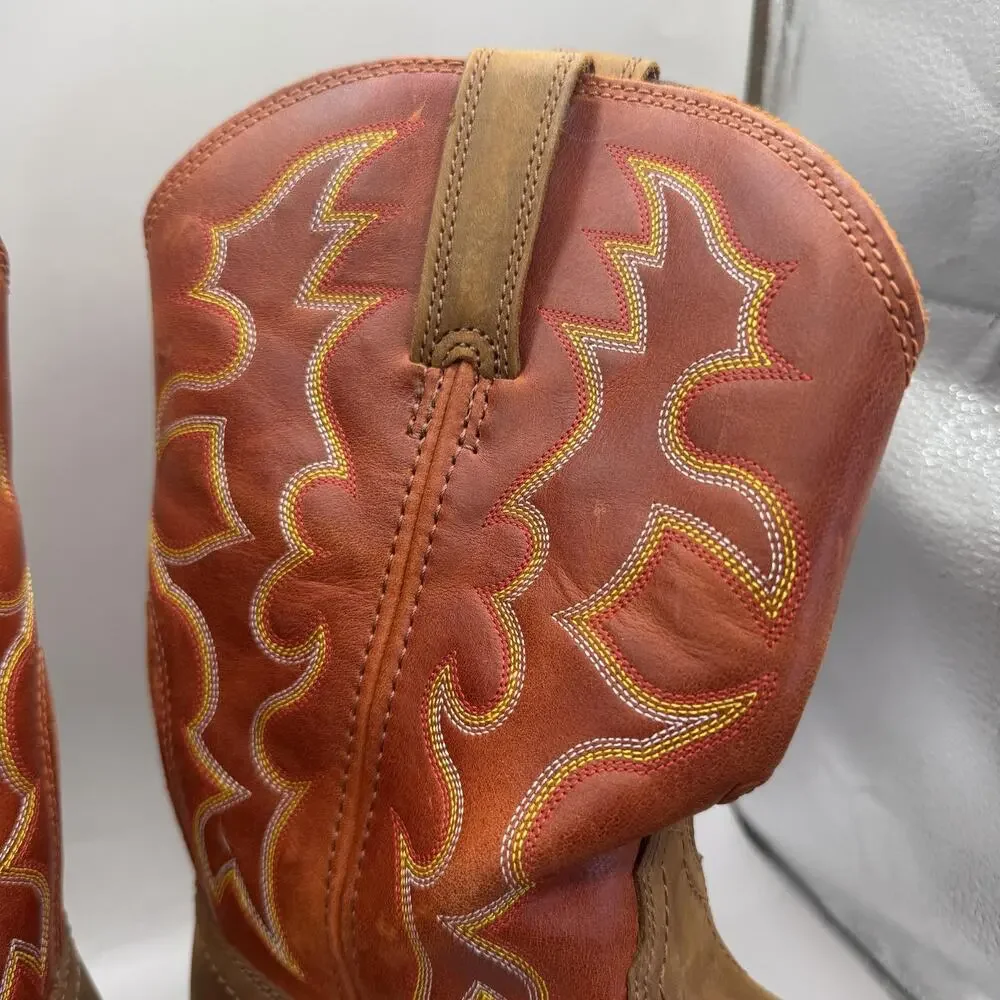 Ariat Workhog 10005888 Western Work Boots Mens Size 10.5 D Brown Leather ATS